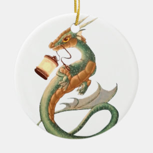 Sea Dragon Ceramic Tree Decoration