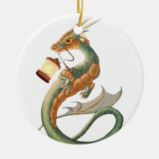 Sea Dragon Ceramic Tree Decoration