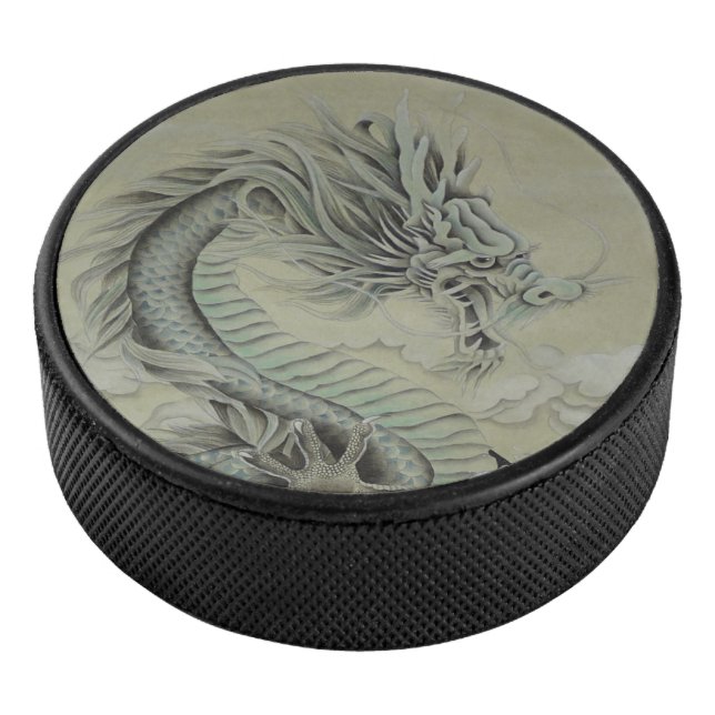 Sea Dragon Hockey Puck (3/4)