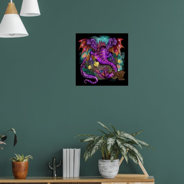 Sea Dragon Poster (Living Room 1)