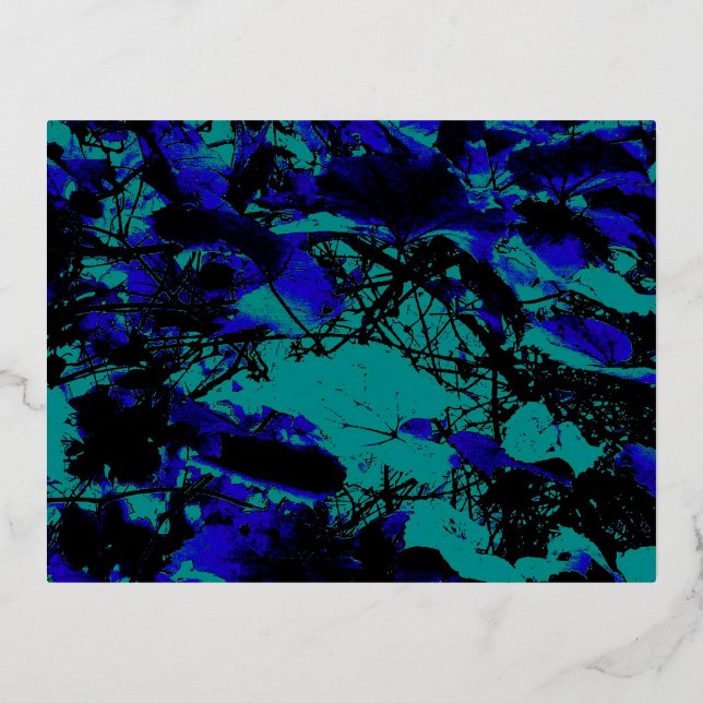 Sea Dreams Foil Invitation Postcard (Front)