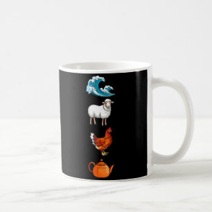 Sea Ewe Hen Tea Funny Joke Saying Quote Men Women Coffee Mug