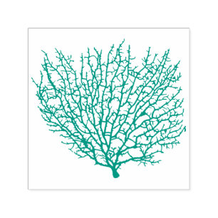Sea Fan Coral Self-inking Stamp