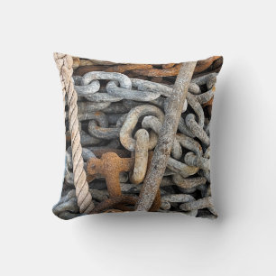 SEA FISHING CHAIN AND ROPE CUSHION