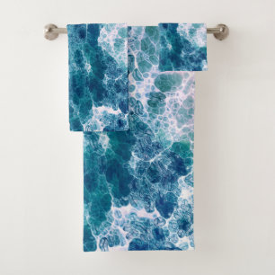 Sea Foam Bath Towel Set