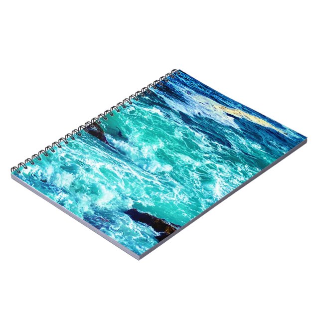 Sea Foam Notebook  (Left Side)