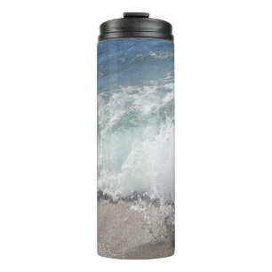 Sea Foam Ocean Waves Thermal Tumbler
