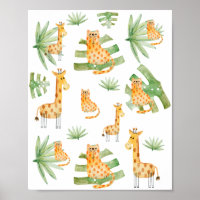 Sea Foam Sage Boy | Jungle Safari Animals Nursery