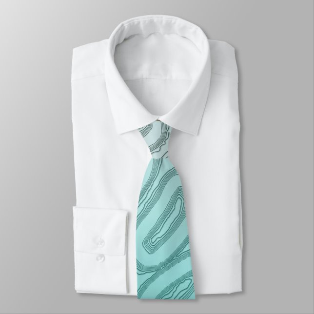 Sea Foam Tie (Tied)