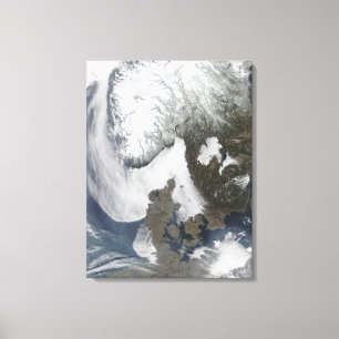 Sea Fog in Scandinavia Canvas Print