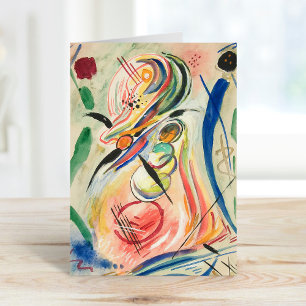 Sea Forms   Rudolf Bauer Card