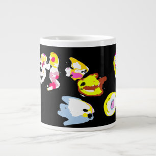 Sea fun summer  large coffee mug