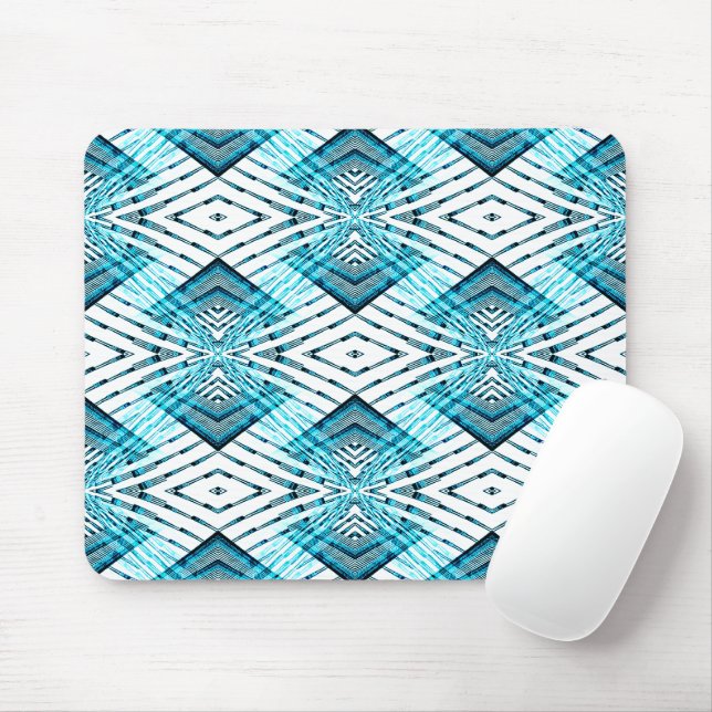 Sea Geometrics....... Mouse Mat (With Mouse)
