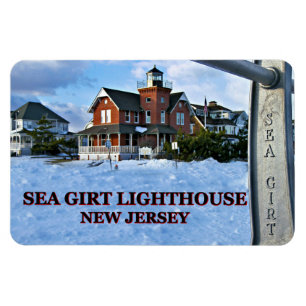 Sea Girt Lighthouse, New Jersey Flexi Magnet