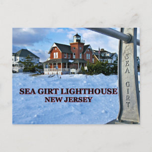 Sea Girt Lighthouse, New Jersey Postcard