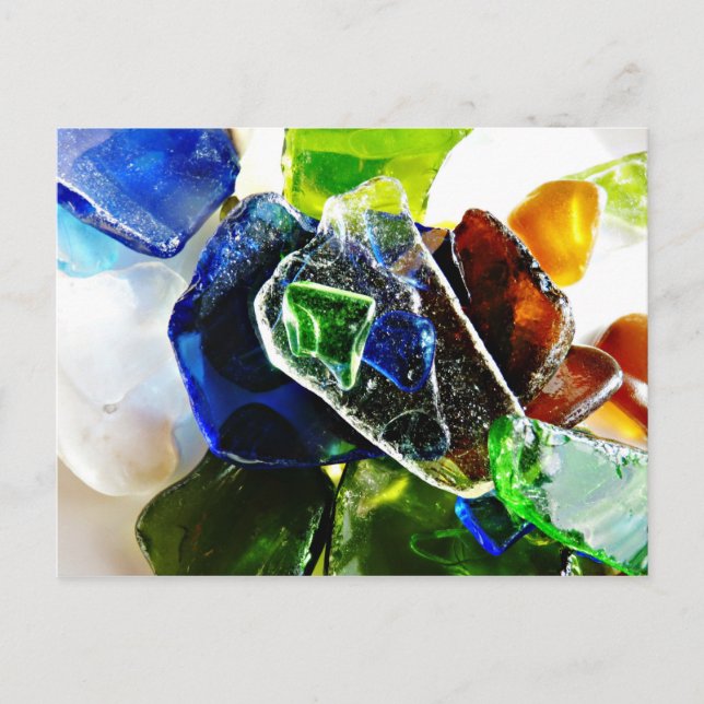 Sea Glass Ambience Postcard (Front)