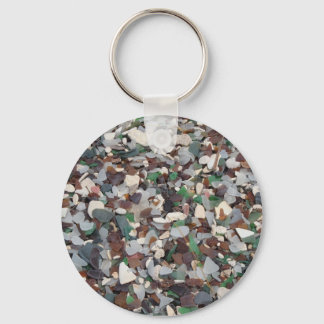 Sea Glass at Glass Beach - Bermuda Key Ring