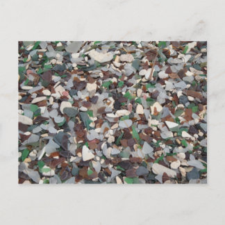 Sea Glass at Glass Beach - Bermuda Postcard