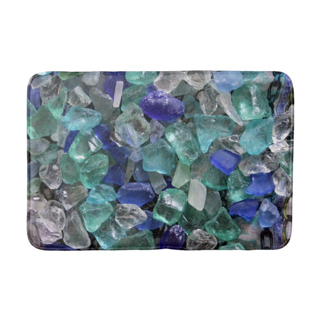 Sea Glass  Bath Mat (Front)
