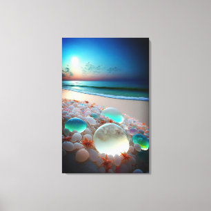 Sea Glass Beach Canvas Print