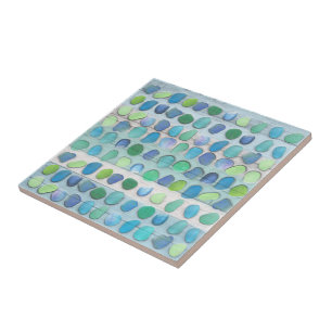 Sea Glass Beach Driftwood Tile