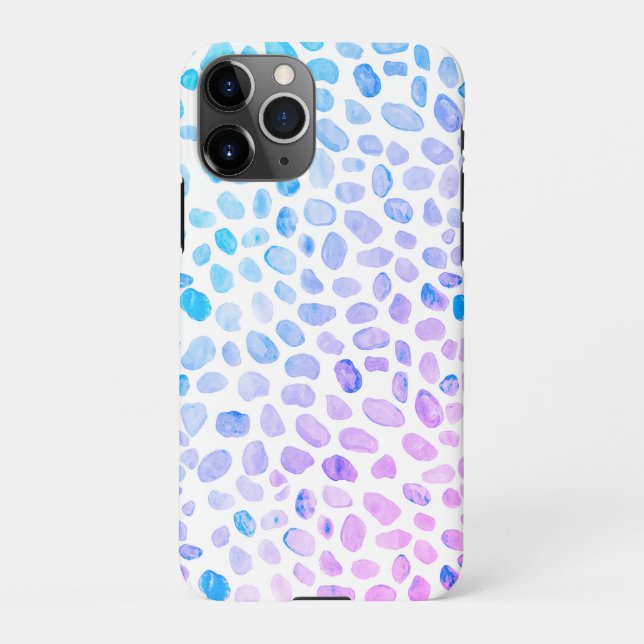 Sea Glass Beach Pattern Otterbox IPhone Case (Back)