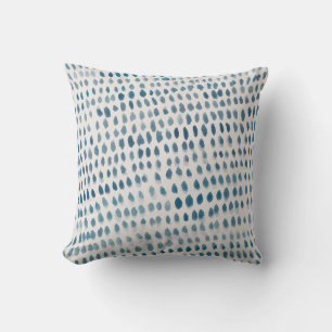 Sea Glass Beach Pebbles Coastal Throw Pillow