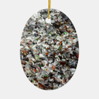 Sea Glass Ceramic Tree Decoration