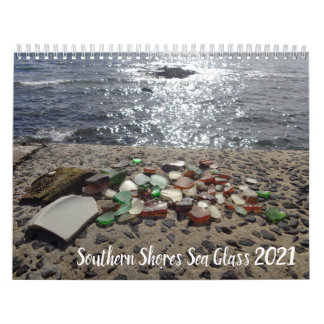 Sea Glass Collector Medium Calendar 2021