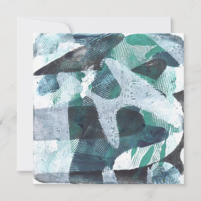 Sea Glass Current gelprint (Front)
