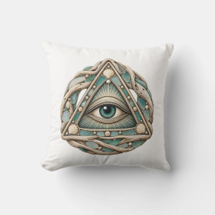 Sea Glass Eye Cushion