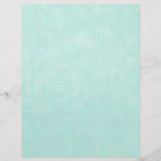 Sea Glass Green Blank Scrapbook Paper