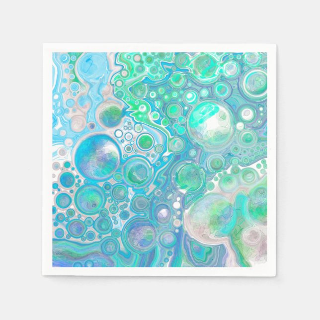 Sea Glass Marble   Napkin (Front)