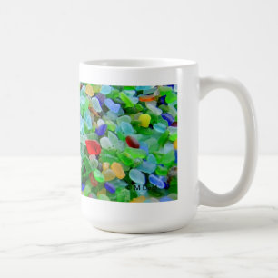 Sea Glass Mural Coffee Mug