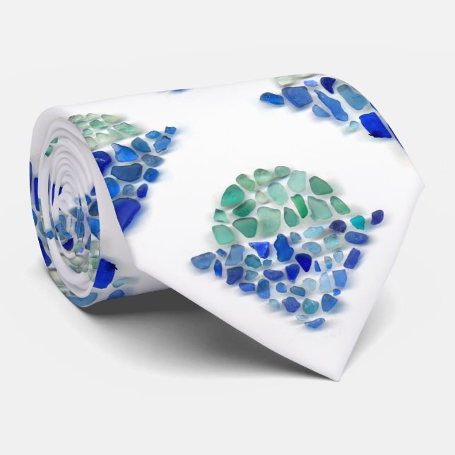 Sea glass - Sunrise Tie (Rolled)