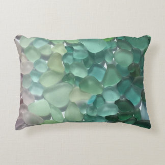 Sea Glass Throw Pillow