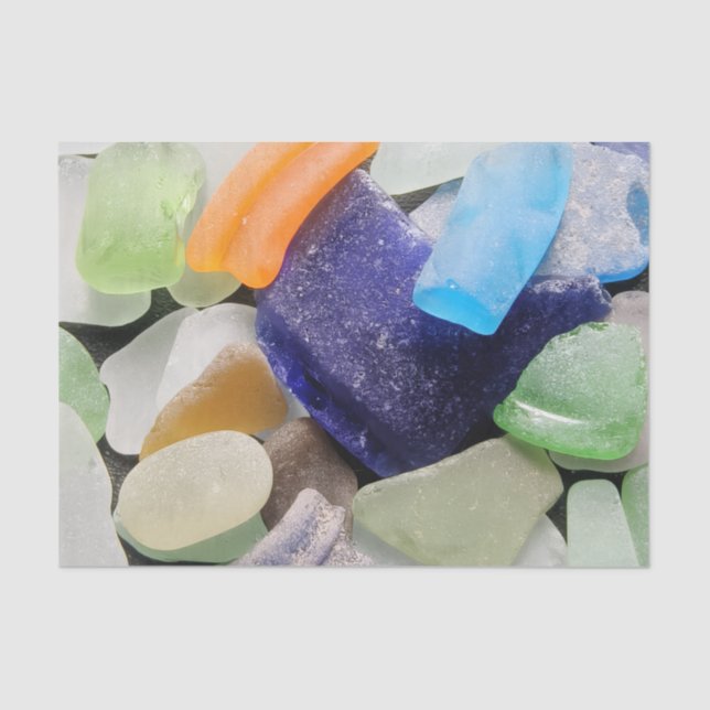 Sea Glass Tissue Paper (Front)