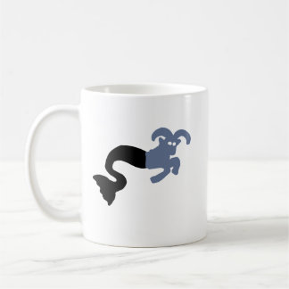 Sea Goat Mug • Capricorn Classic Zodiac Silhouette
