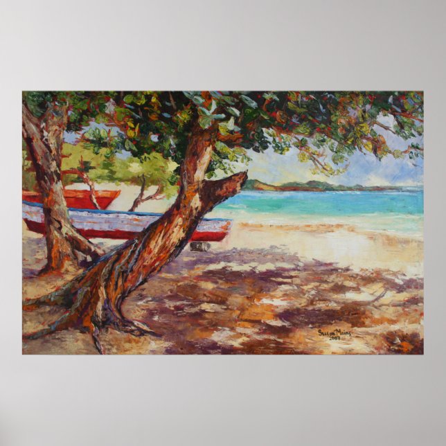 Sea Grape Tree Poster (Front)