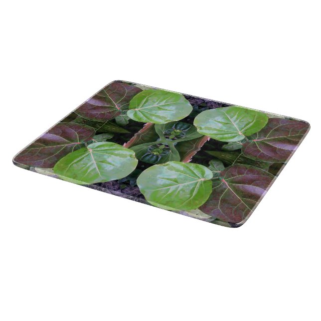 Sea Grapes Pattern Cutting Board (Corner)