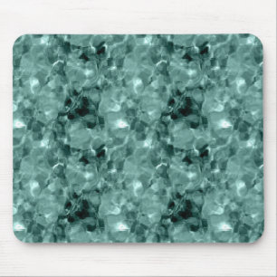 Sea Green abstract Mouse Mat