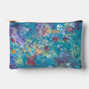 Sea-Green Accessories Pouch