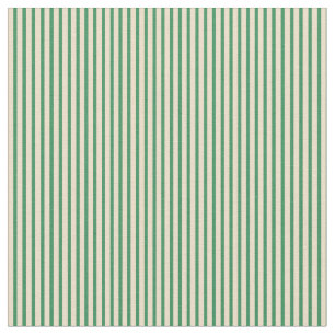 Sea Green and Tan Coloured Lines/Stripes Pattern Fabric