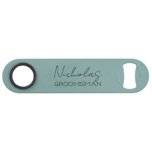 Sea Green Personalised Groomsman