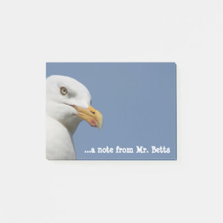 Sea Gull Personalised Post-it Notes