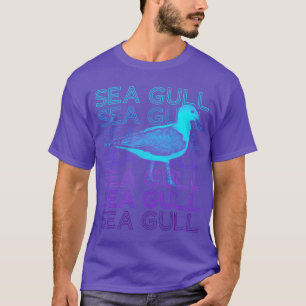 Sea Gull Seagull Sea Bird Retro funny T-Shirt