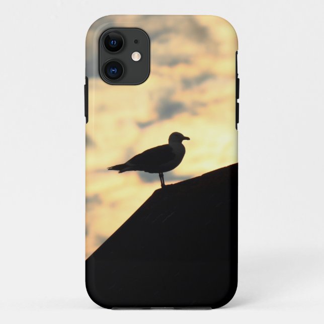Sea Gull Sunset Case-Mate iPhone Case (Back)