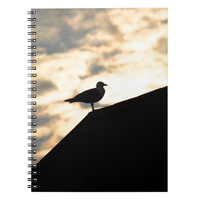 Sea Gull Sunset Notebook (Front)