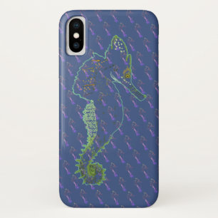 Sea horse art, Seahorses iPhone X, Barely There iPhone X Case