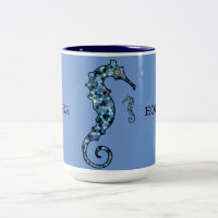 Sea Horse Design Marine Life